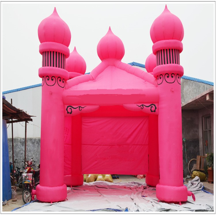 平南粉色帐篷
